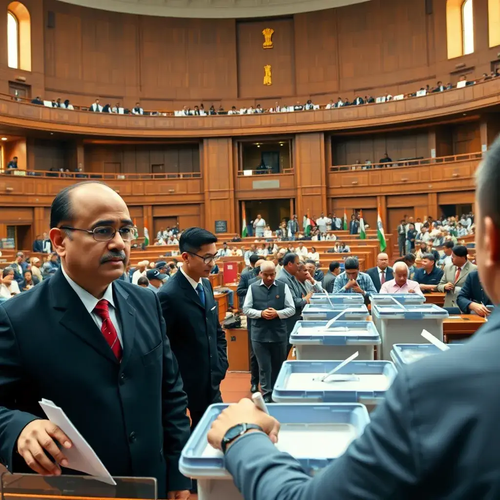 Vice Presidential Election 2025: Parliament Votes to Decide India's Next Vice President